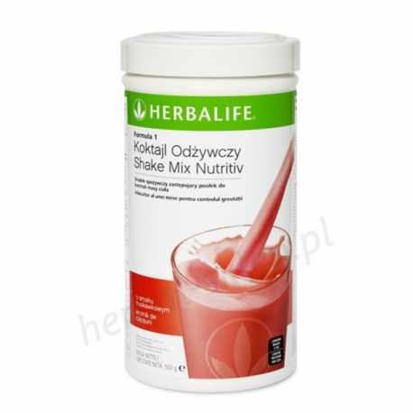 Koktajl Formuła 1 truskawkowy