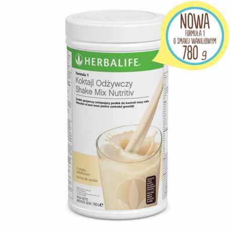 Koktajl Formuła 1 780g - 30 porcji waniliowy