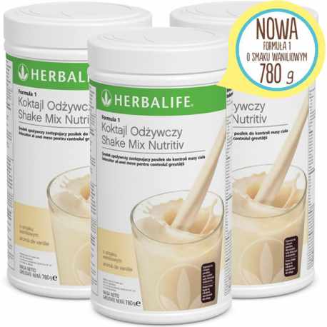 3x Koktajl Formuła 1- Duży 780g